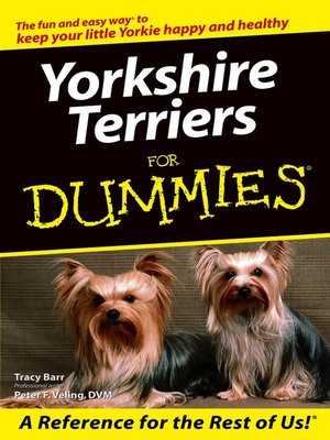 Yorkshire Terriers For Dummies - ebook